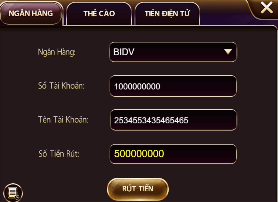 Hướng dẫn rút tiền Sunwin