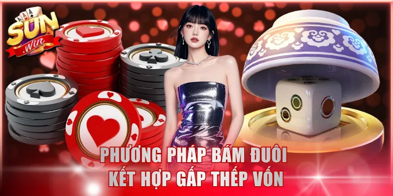 Minh họa phương pháp gấp thếp vốn khi chơi Tài Xỉu