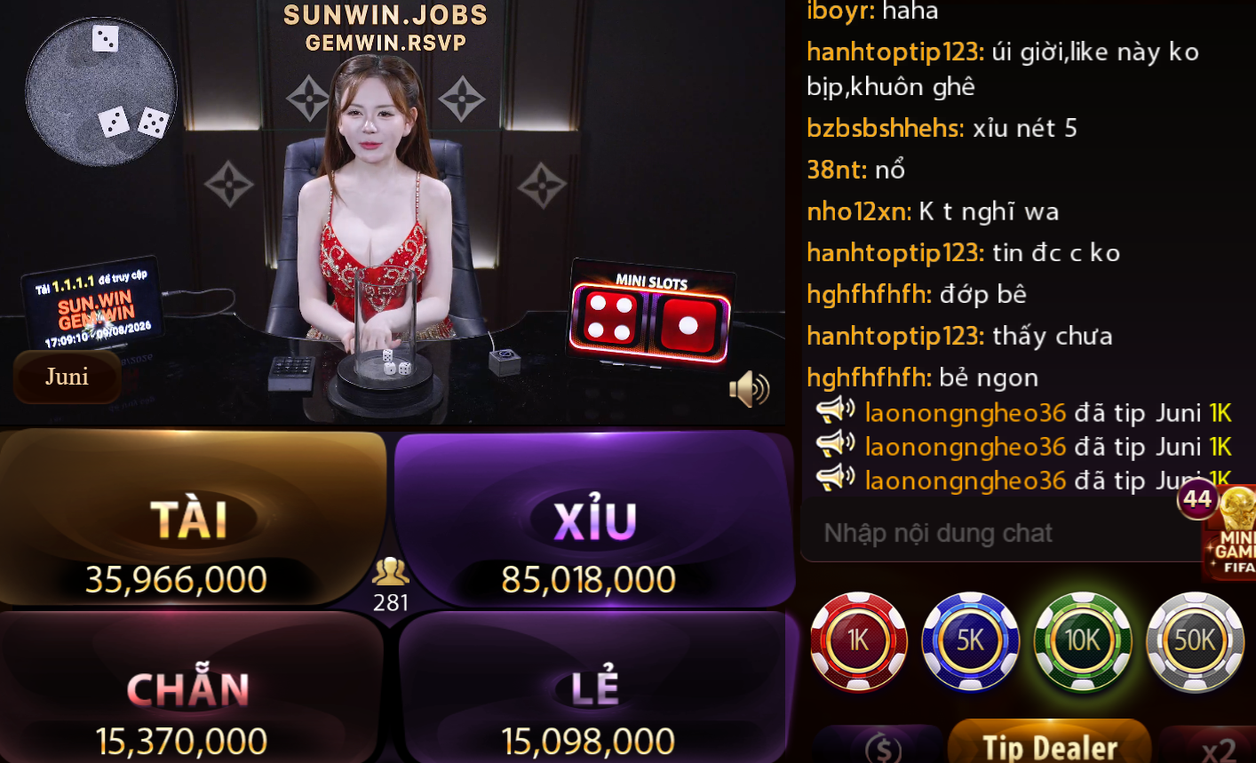 Tài Xỉu Sunwin